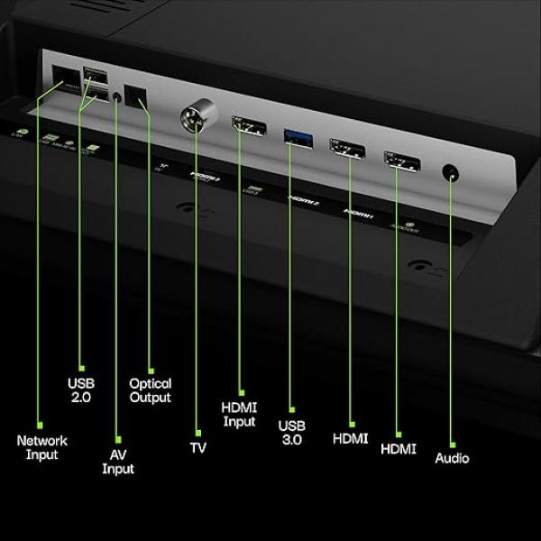 Lumio Vision 7 109 cm (43 inches) 4K Ultra-HD Smart QLED TV FTW1-ADSG