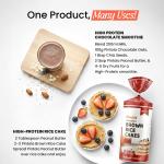 Pintola HIGH Protein ORGANIC JAGGERY Peanut Butter Creamy 1kg with 33g Protein & 7g Fiber, Whey Protein Peanut Butter, Gluten Free, Zero Added Salt, Cholesterol Free, 100% Roasted Peanuts