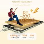 realme 15 Pro 5G Smartphone 8+128GB Silver,4K 60FPS,