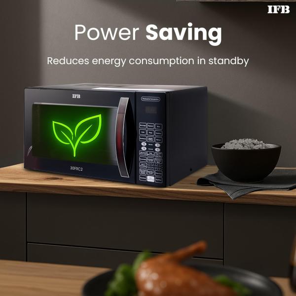 IFB 30 L Convection Microwave Oven (30FRC2, Floral Pattern) (Black), STANDARD
