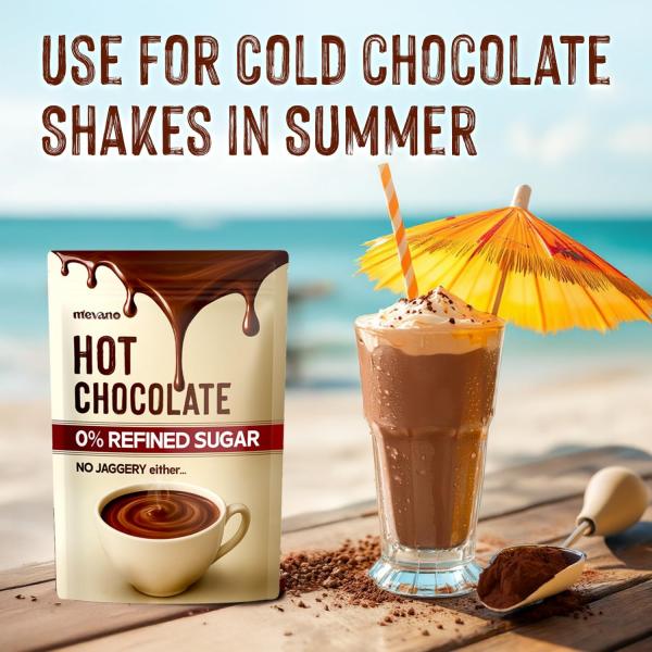Mevano Hot Chocolate Mix Powder | Refined SUGAR FREE |