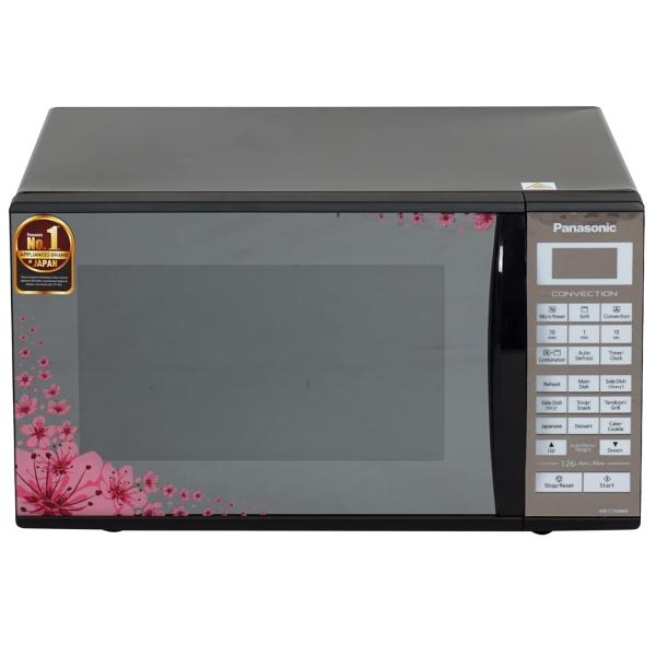 Panasonic 27 Litres Convection Microwave Oven (Floral Mirror Finish, NN-CT64MBFDG, Floral Mirror Finish)
