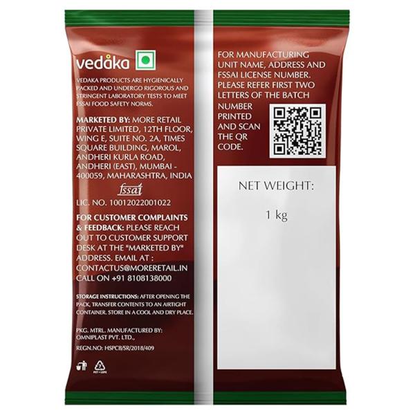 Amazon Brand - Vedaka Raw Peanuts, Pink, 1kg