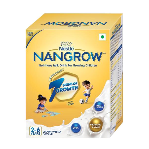Nangrow | 800g Value Pack | Nutritious Milk Powder Drink For Growing Toddler Aged 2-6 Years | Zero Sucrose |