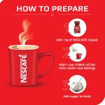 Nescafe Classic Instant Coffee Powder | Great start to your morning | 100% Pure Coffee | 45g Jar