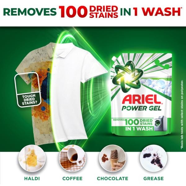 Ariel Power Gel Liquid Detergent for Front Load – 4kg |