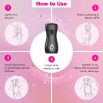 DABUR Odonil Exotic Automatic Spray Refill - 225Ml | Floral Bliss