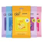 Godrej Aer Power Pocket Bathroom Freshener – Assorted Pack of 5 - 50g (5x10g) | Lasts up to 30 days | Germ Protection