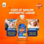 Savlon Antiseptic Disinfectant Liquid for First Aid, Personal Hygiene, and Home Hygiene - 1000ml