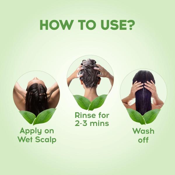 Dabur Vatika Naturals Health Shampoo - 640 ml | 7 Natural Herb Extracts | Contains Henna, Amla & Hibiscus