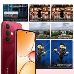 realme 15X 5G Smartphone 8+128GB Maroon Red,