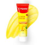 Colgate Lemon Fresh Gel Toothpaste | Tooth Paste Fights Yellowness of Teeth | Colgate Paste Toothpaste with New Fresh Flavor (120gm)