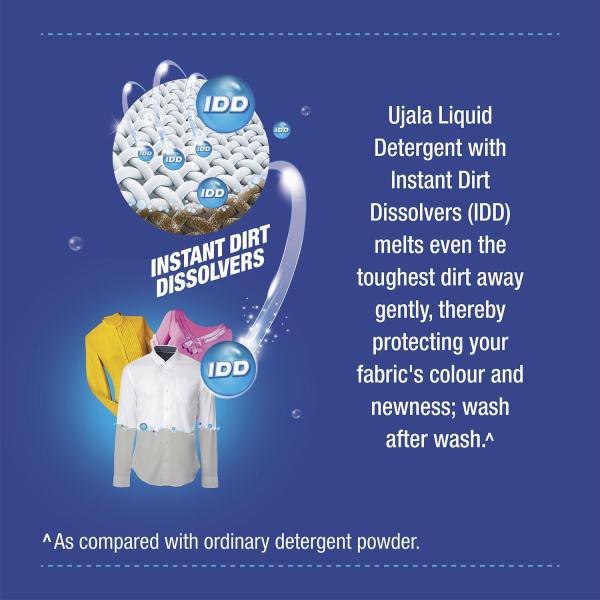 Ujala Top Load Liquid Detergent Mega Saver 4L Refill Pack |