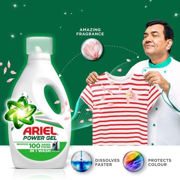 Ariel Power Gel Liquid Detergent for Front Load – 4kg |