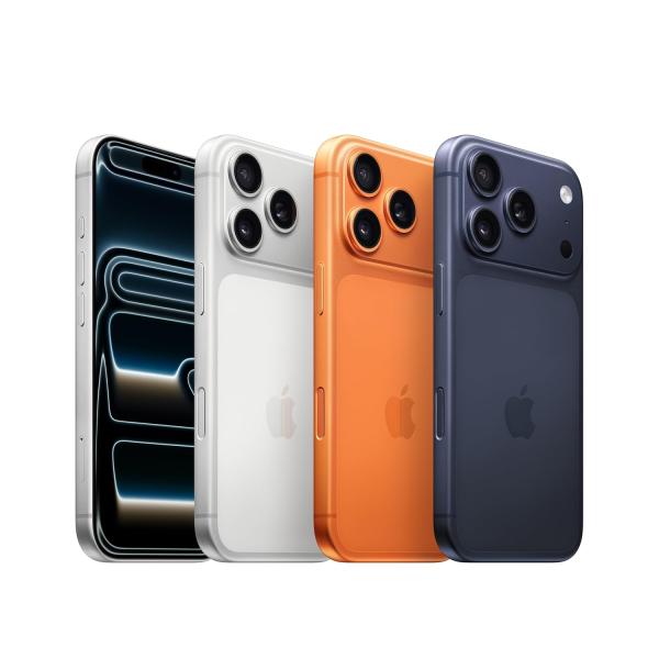 iPhone 17 Pro 256 GB: 15.93 cm (6.3″) Display with Promotion up to 120Hz, A19 Pro Chip, Breakthrough Battery Life, Pro Fusion Camera System with Center Stage Front Camera; Orrange