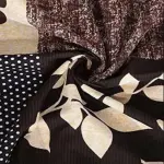 3D Printed PolyCotton 1 SingleBed Bedsheet with 1 Pillow Covers