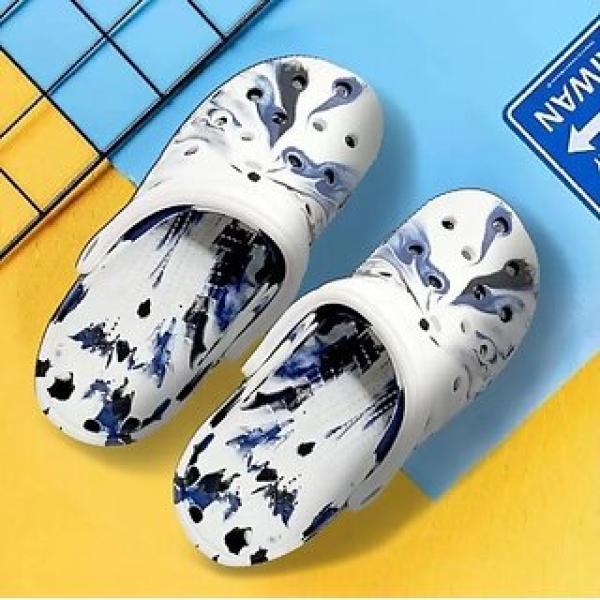 Womens White Casual Clog