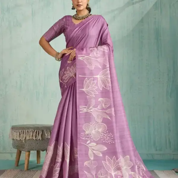 Tussar Silk Saree