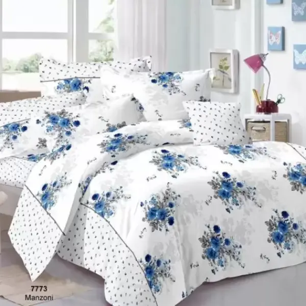 Cotton Double Bedsheet (Pack of 1)(sf)