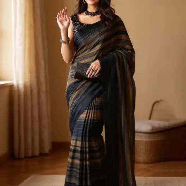 Women Polyester Saree