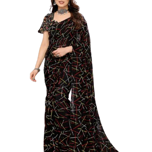 Saree and Bag (combo)