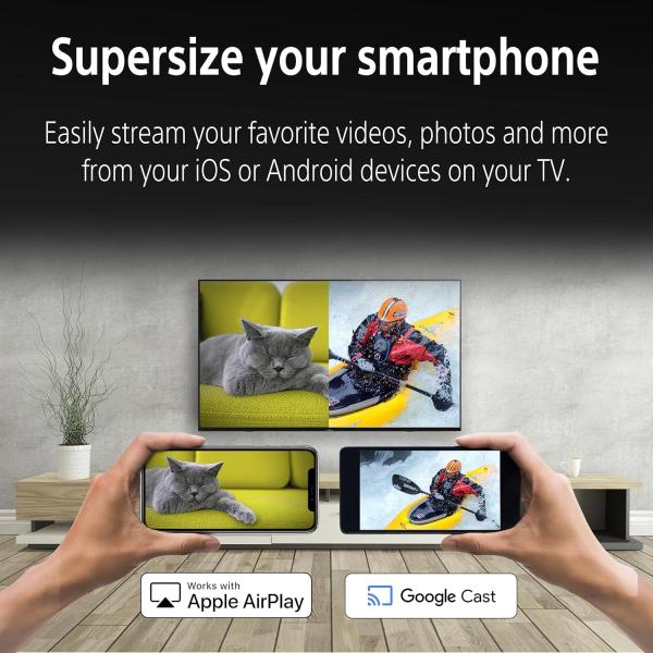 Sony 126 cm (50 inches) BRAVIA 2M2 Series 4K Ultra HD Smart LED Google TV K-50S22BM2