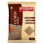 Pushp Whole cumin seeds (Sabut Jeera) | 500g Pouch | Pack of 1 |Premium Cumin Seeds