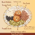 Smyle Healthy & Delicious Millet Cookies Combo Pack | No Maida | No Refined Sugar