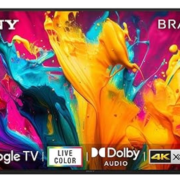 Sony BRAVIA 2 Series 126 cm (50 inches) 4K Ultra HD Smart LED Google TV K-50S20B (Black)