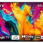 Sony BRAVIA 2 Series 108 cm (43 inches) 4K Ultra HD Smart LED Google TV K-43S20B (Black)