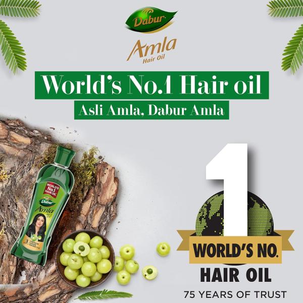 Dabur Amla Hair Oil for Strong , Long and Thick Hair -450ml