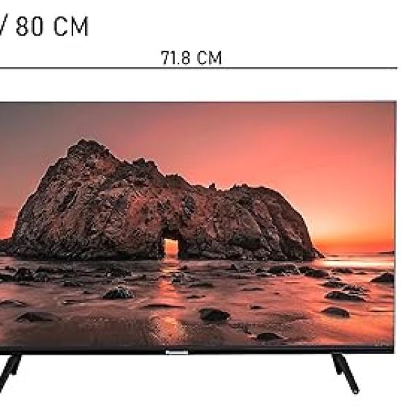 Panasonic 80 cm (32 Inches) HD Ready Smart Android LED TV TH-32MS670DX (Black) (2023 Model)