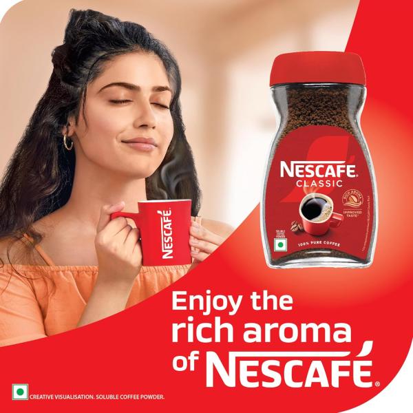 Nescafe Classic Instant Coffee Powder | Great start to your morning |