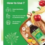 Dr. Patkar's Apple Cider Vinegar with Ginger, Garlic, Lemon & Honey | Unfiltered & Undiluted (With Mother) 200ml