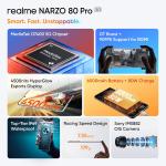 realme NARZO 80 Pro 5G (Speed Silver,12GB+256GB) |