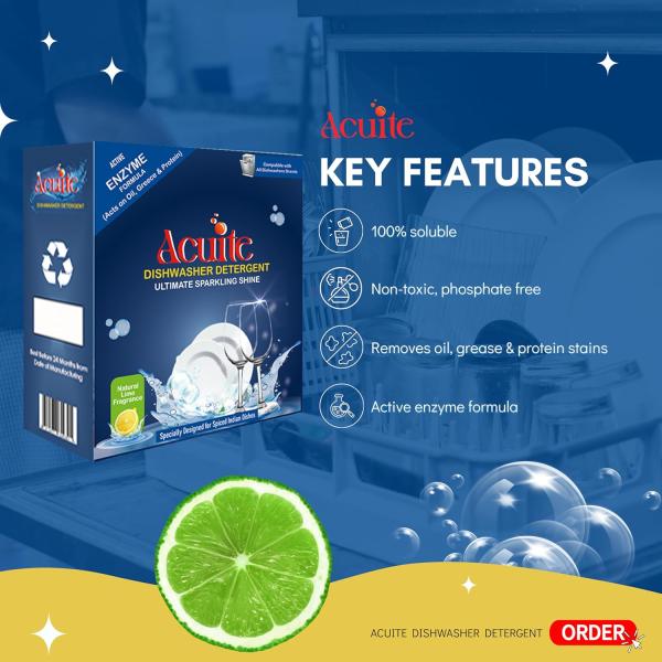 Dishwasher Detergent Powder 900g |Suitable for all Dishwasher