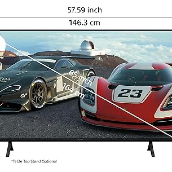 Sony 164 cm (65 inches) BRAVIA 2 4K Ultra HD Smart LED Google TV K-65S25B (Black)