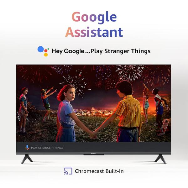 MI Xiaomi 108 cm (43 inches) A Pro 4K Dolby Vision Smart Google LED TV L43MA-AUIN (Black)