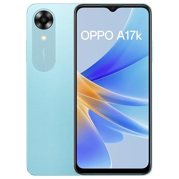 Oppo A17k (Blue, 3GB RAM, 64GB Storage)