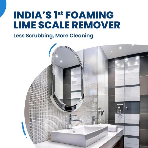 Happi Planet | Tap Cleaner & Limescale Remover | India’s 1st Foaming Formulation for Reduced Scrubbing Effort, Non-Toxic
