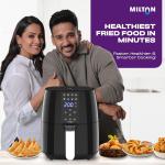 Milton Rapid Digital Air Fryer 4.2L | 1450W | 360° High Speed Air Circulation