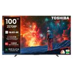 TOSHIBA 254 cm (100 inches) Z570RP Series 4K Ultra HD Smart QLED TV 100Z570RP