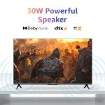MI Xiaomi 108 cm (43 inches) A Pro 4K Dolby Vision Smart Google LED TV L43MA-AUIN (Black)