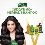 Dabur Vatika Naturals Health Shampoo - 640 ml | 7 Natural Herb Extracts | Contains Henna, Amla & Hibiscus
