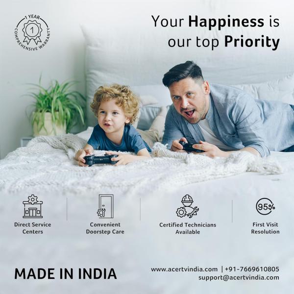 acer 100 cm (40 inches) Ultra I Series FHD Smart LED Google TV AR40FDGGU2841BD