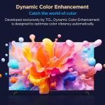 TCL 139 cm (55 inches) Metallic Bezel Less Series 4K Ultra HD Smart LED Google TV 55V6C (Black)