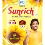 Sunrich Refined Sunflower Oil(Pouch) 750gm / 800gm / 850gm (Weight May Vary)