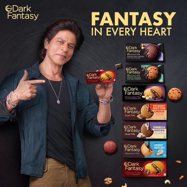 Sunfeast Dark Fantasy Choco Fills, 460g Original Filled Cookies with Choco Crème | Perfect Snack