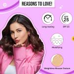 SUGAR POP Liquid Mousse Foundation - 05 Fig | Buildable Coverage | Matte Finish | All Skin Types