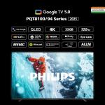 Philips 127 cm (50 inches) 8100 Series 4K Ultra HD Smart QLED Google TV 50PQT8100/94